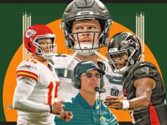 Quatro pontos: os Chiefs estão em território desconhecido, os Seahawks ainda são candidatos e os Falcons estão desesperados