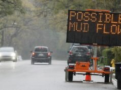 Rios atmosféricos da Califórnia: mapa do rastreador ao vivo