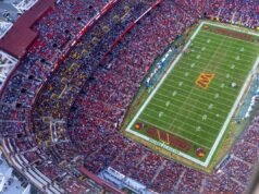 Comandantes anunciaram a notícia da realocação do estádio principal