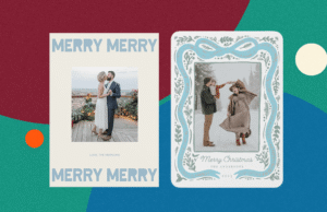 Melhores cartões fotográficos de férias (2025): Mixbook, Vistaprint, Canva