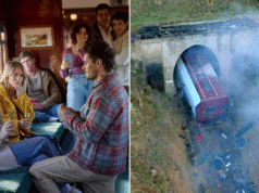 Final do acidente de trem em casa e fora: Ada Nicodemou, Emily Weir, Ryan Bown e Ellie Harris revelam quem está em perigo