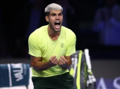 Alcaraz garante o primeiro lugar no final do ano com vitória sobre Musetti nas ATP Finals