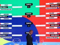 Itália enfrenta Irlanda do Norte, Suécia enfrenta Ucrânia nos play-offs europeus