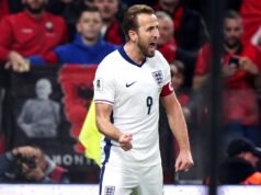 Dois gols de Harry Kane facilitam vitória da Inglaterra na Albânia