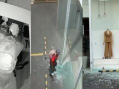 Dupla quebra vidro, invade loja e rouba eletrônicos de Teresina