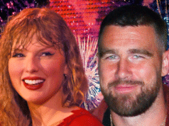 Travis Kelce apresentado no documentário Erasure Tour de Taylor Swift