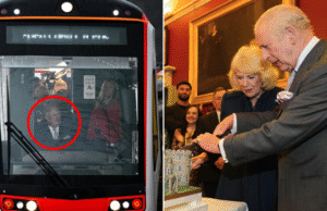 Rei Charles comemora seu 77º aniversário dirigindo um bonde galês