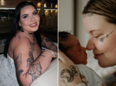 A influenciadora da Gold Coast, Veruca Salt, se casa em Las Vegas quase dois anos após a trágica morte de seu filho