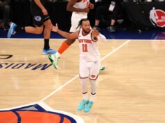 Knicks G Jalen Brunson perderá o jogo de sexta-feira contra o Miami Heat devido a uma entorse no tornozelo direito