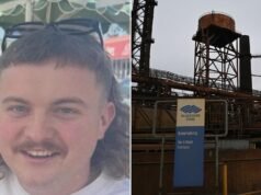 Homenagens a Jack McGrath após morte na siderúrgica de Port Kembla em Wollongong