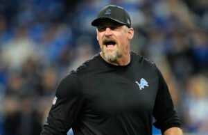 O técnico do Lions, Dan Campbell, defende o golpe antes do confronto da semana 11 com os Eagles