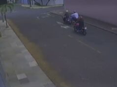 Vídeo: Homem rouba motocicleta e é agredido por testemunhas após perseguição em Uberlândia