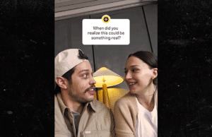 A namorada de Pete Davidson, Elsie Hewitt, disse a ele que ele seria o pai dos filhos dela no primeiro encontro