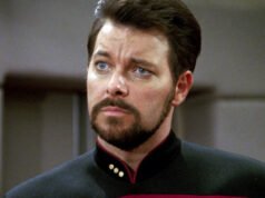 O ator de William Riker, Jonathan Frakes, tem um problema com Star Trek: a próxima geração