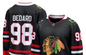 Como comprar a camisa alternativa do Chicago Blackhawks 2025-26: compre equipamento NHL oficialmente licenciado, Connor Bedard