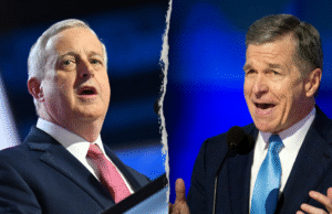 O candidato ao Senado da NC diz que o ICE Charlotte contradiz as descobertas de repetida cooperação contundente com o ex-adversário do governo