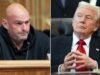 O senador John Fetterman acusa o presidente Donald Trump de ‘retórica perigosa’