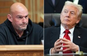 O senador John Fetterman acusa o presidente Donald Trump de ‘retórica perigosa’