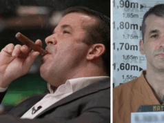 Thiago Brenand Guarulhos está em uma prisão superlotada com criminosos sexuais.