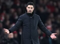 Mikel Arteta elogia personagem do Arsenal após empate ‘emocionalmente difícil’