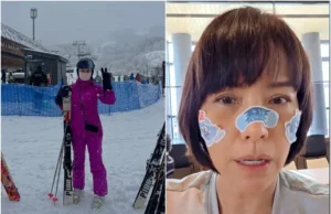 A atriz Zoe Tay de férias em Hokkaido diz que está bem após o terremoto no Japão