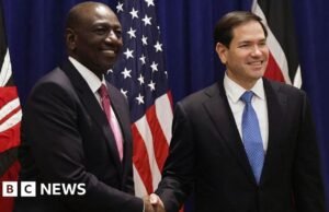 William Ruto, do Quénia, confirmou a ajuda à saúde dos EUA no primeiro acordo sob a administração Trump