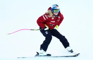 Esqui alpino – Vonn registra o tempo mais rápido em treinamento para a primeira descida da temporada