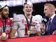 A vitória de Indiana sobre Ohio State é o jogo do título Big Ten mais assistido de todos os tempos