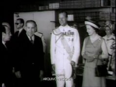 Foto inédita da produção da mostra em Brasília de Stelio Sibra, ‘Arquiteto da Rainha’