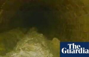 Fatberg pesando 100 toneladas descoberto no esgoto do leste de Londres. Londres