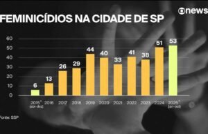 Feminicídio em SP: Homem mata ex-companheira a facadas após briga em apartamento em Diadema, na Grande SP