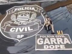 Policiais trocam tiros com criminosos transportados por motocicleta em Etim Bibi, Zona Sul de SP; Criminoso fugiu, mas foi preso pela UPA de Tabo da Serra