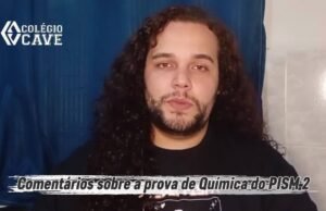 Professores da CAVE avaliam Exame de Química PISM 2026