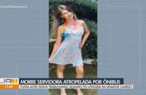 Funcionário público morreu após ser atropelado por ônibus