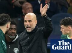 Perder o controle dos jogos é uma preocupação para Guardiola, apesar do City terminar à frente do Real Madrid Manchester City