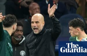 Perder o controle dos jogos é uma preocupação para Guardiola, apesar do City terminar à frente do Real Madrid Manchester City