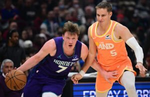 O novato do Hornets, Kon Nueppel, estabelece o recorde da NBA como jogador mais rápido a atingir 100 pontos de 3 pontos