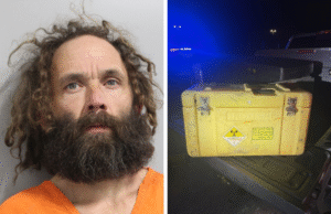 Homem da Flórida preso por posse de ‘armas de destruição em massa’ após alegar que tinha ‘bombas sujas’ após especialistas em explosivos e fechamento de estradas: Polícia