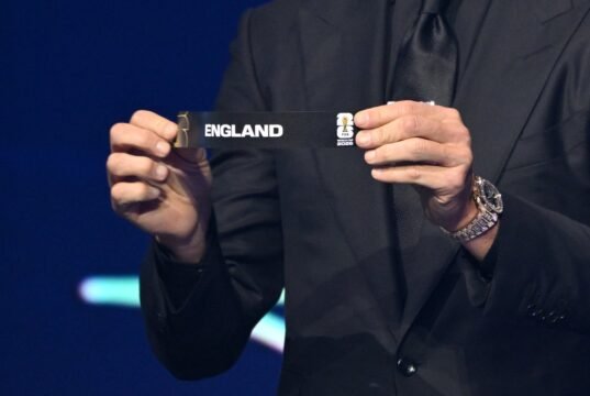 Jogos da Inglaterra na Copa do Mundo de 2026: datas, início e locais confirmados