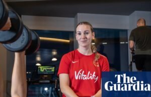 ‘A comunidade mãe do netball enlouqueceu’: o capitão da Inglaterra, Nate Metcalfe, no retorno à ação do netball