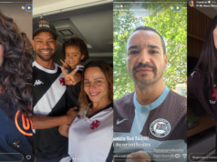 Vasco x Corinthians: Vivian Araujo, Kaio Blatt e mais celebridades postam torcida para o jogo
