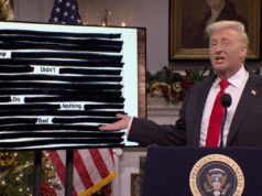 SNL zomba de Trump sobre a redação do arquivo de Epstein, testes cognitivos e renomeação do Kennedy Center em um episódio de Natal aberto