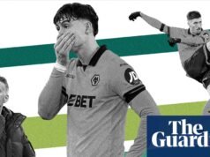 A queda livre dos lobos deixa a miséria do derby também ao seu alcance. andarilhos de wolverhampton