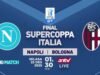 Em andamento! Ao vivo na ANTV Final da Supercoppa Italiana Nápoles x Bolonha