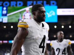 DK Metcalf, do Steelers, suspendeu 2 jogos após atacar torcedor do Lions, potencialmente anulando pelo menos US$ 45 milhões em dinheiro garantido.
