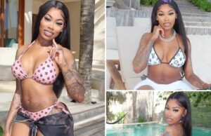 Pirralho asiático atordoa de biquíni em férias tropicais