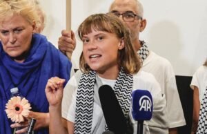 Greta Thunberg é presa em protesto pró-Palestina em Londres