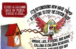 Desenho animado: Até um relógio cuco…