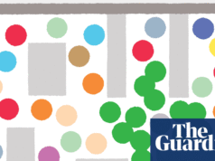 Tom Gould na correria de Natal de última hora na livraria – desenho animado