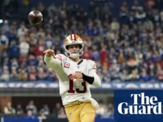 Brock Purdy lança cinco touchdowns, o melhor da carreira, enquanto 49ers ultrapassam Colts | NFL